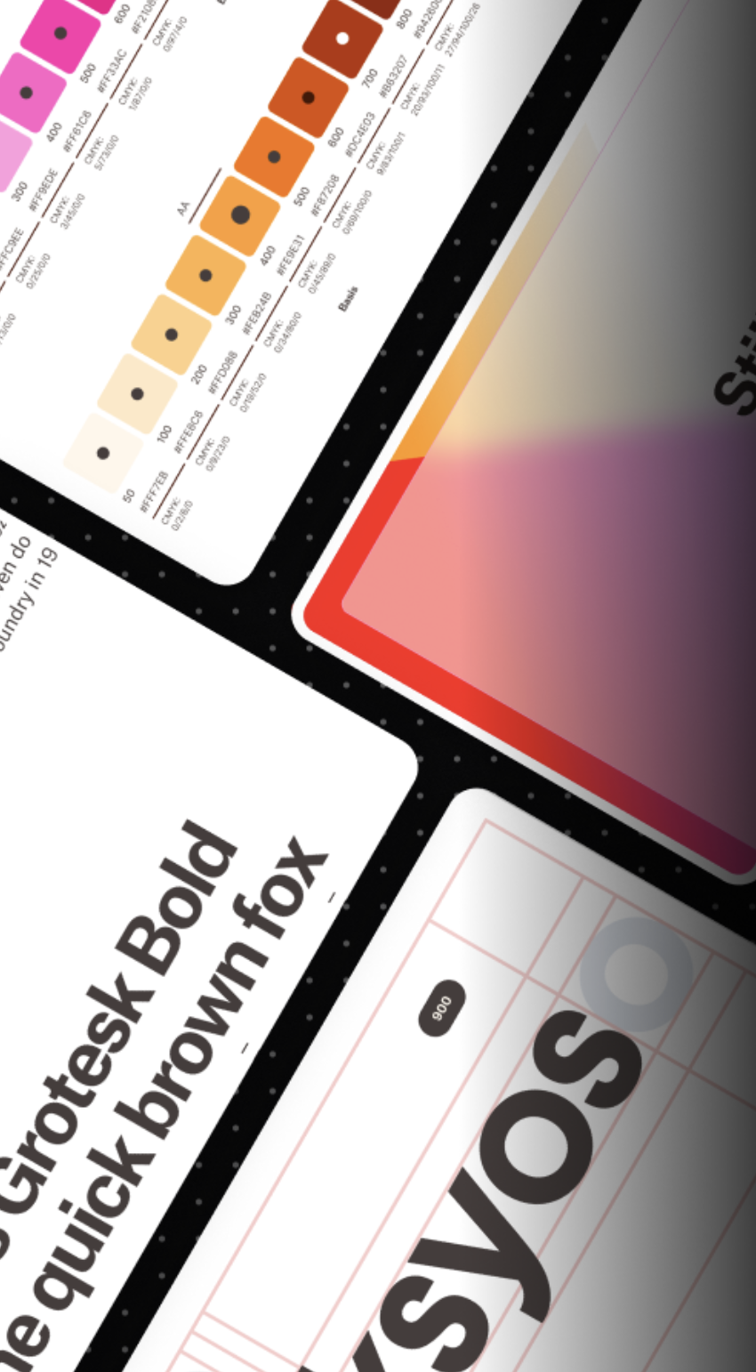 Ksyos nieuwe branding — kleurenpalet, typografie en visuele identiteit